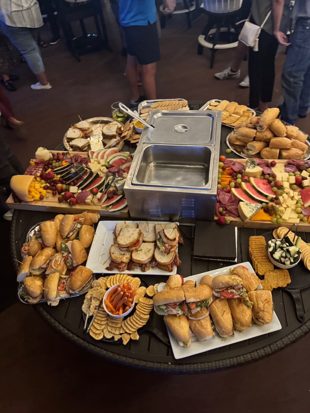 Catering setup