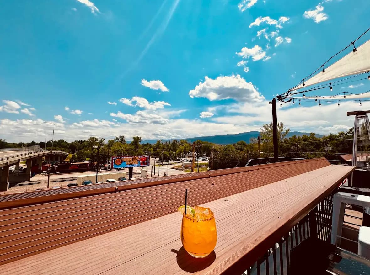 Drinks on the Rooftop Social patio