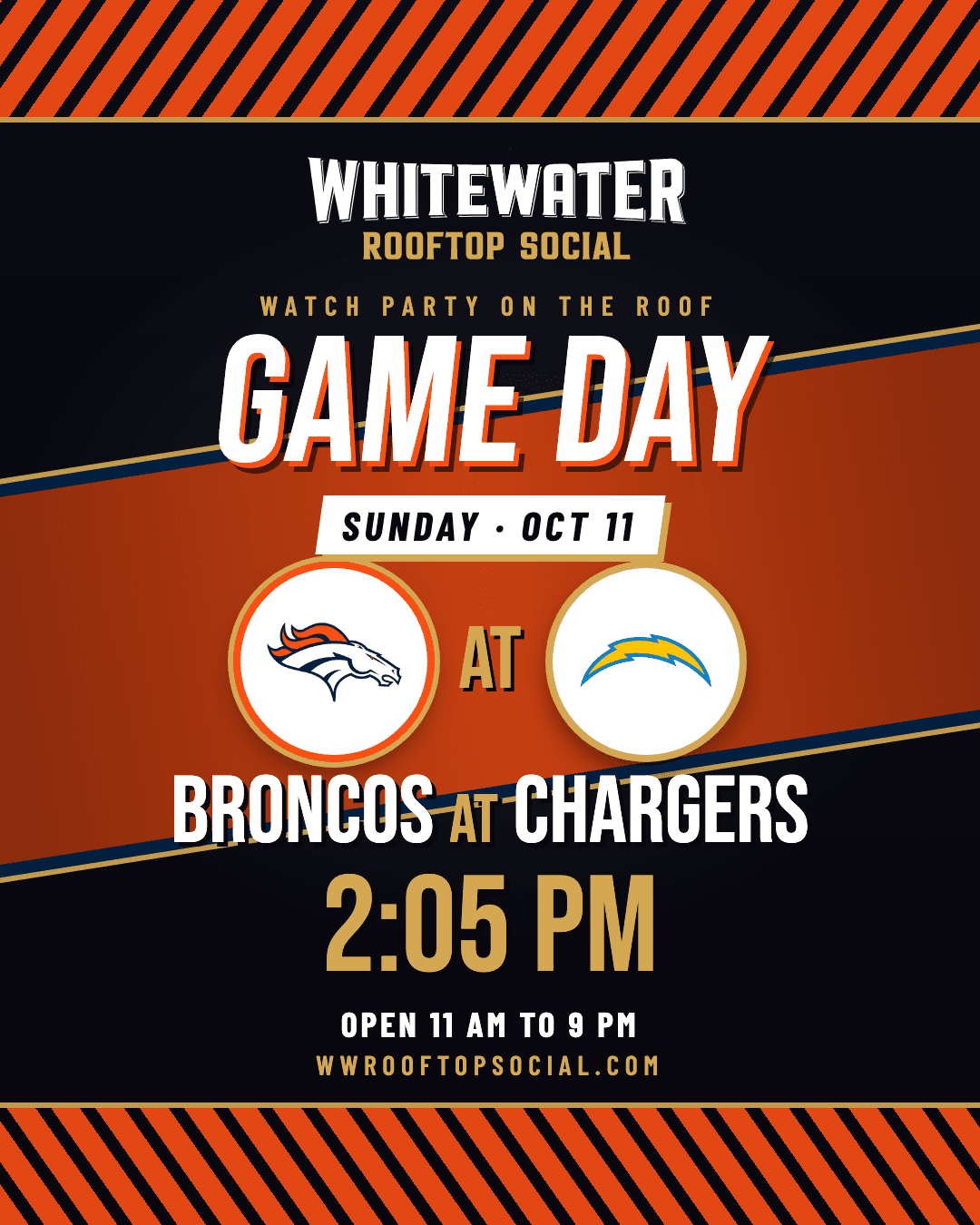 Broncos at Chargers