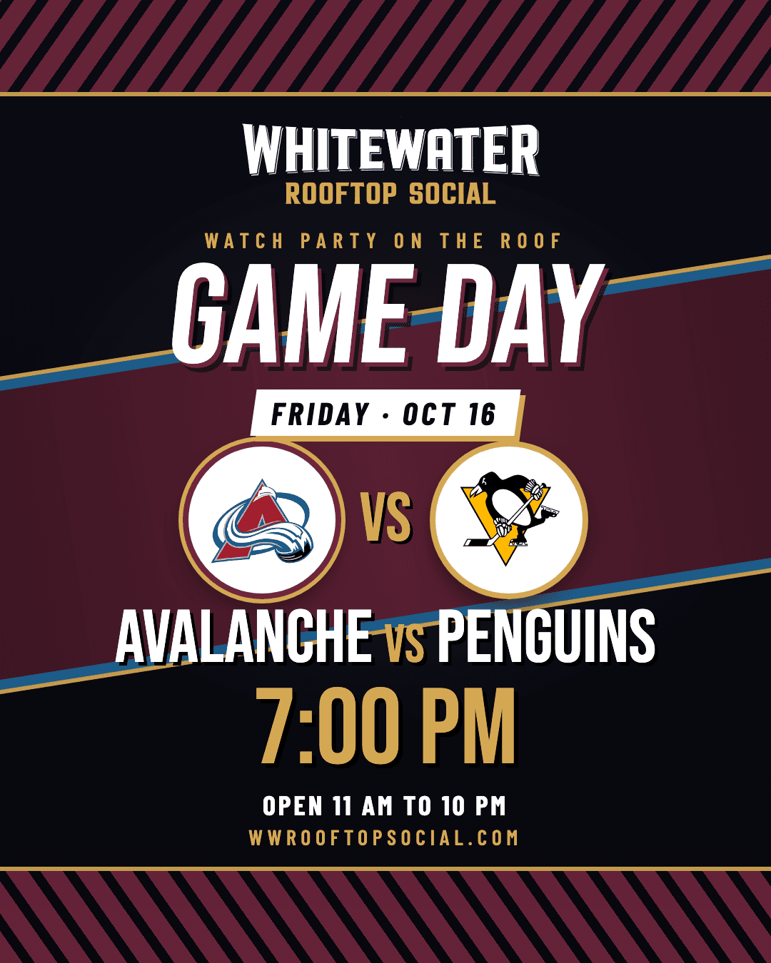 Avalanche vs Penguins